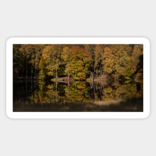 'Autumn Magic 6', Loch Dunmore, Pitlochry Sticker